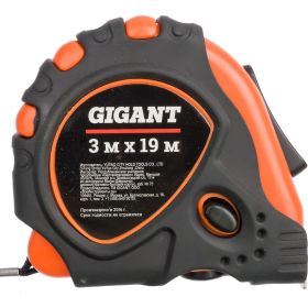 Измерительная рулетка Gigant GMT 319 3x19 мм с магнитным захватом (артикул 15558499) – фото 10