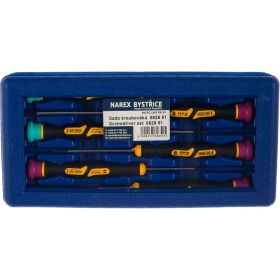 Набор часовых отверток РН+ШЛИЦ, 6шт NAREX Micro Line Profi 862651 (артикул 15595733) – фото 3