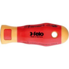 Диэлектрическая отвертка Smart с набором насадок 12 шт в кейсе Felo 06391306 (артикул 15850293) – фото 3