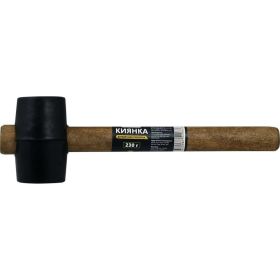Киянка ULTIMA деревянная рукоятка, 230 г, черная резина, 121040 (артикул 18695394) – фото 2