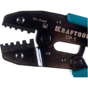 Пресс-клещи KRAFTOOL CP-1 для втулочных наконечников, 0.5 - 6 мм2, 45461-1 (артикул 16086559) – фото 3