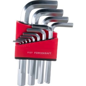 Набор ключей FORCEKRAFT FK-5127 Г-образные, 6-гранные, 12пр 29602 (артикул 16890913) – фото 1