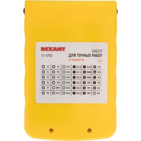Наборная отвертка для точечных работ REXANT 37 предметов 12-4702 (артикул 15700608) – фото 4
