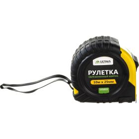 Рулетка Ultima Lite, 10мх25мм, обрезиненный пластиковый корпус, 131033 (артикул 16490691) – фото 6