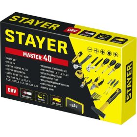 Универсальный набор инструмента для дома STAYER Master-40 40 предм. 22052-H40 (артикул 20572918) – фото 3