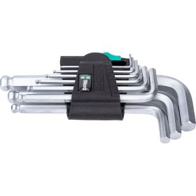 Набор Г-образных ключей 950 PKS/9 SM N CLIP 9TLG / 9 PCS WERA WE-133163 (артикул 14982021) – фото 1