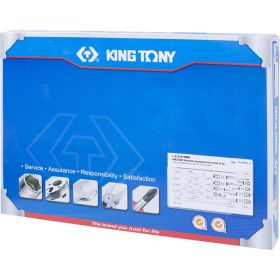 Набор отверток, съемник клипс и гибкий магнит 19шт KING TONY 9-31919MR (артикул 15507398) – фото 2