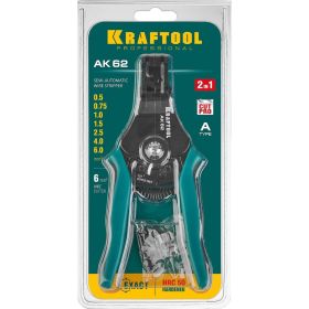 Полуавтоматический стриппер Kraftool АК-62, 0.5 - 6 мм2, 22681 (артикул 16043627) – фото 2
