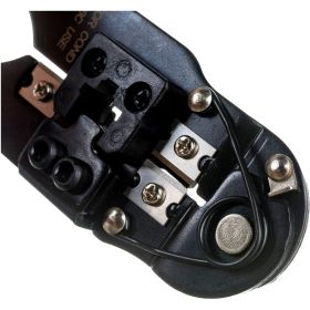 Клещи для обжима коннектеров Electraline RG45 8P8C и RG11 6P4C 500303 (артикул 15976772) – фото 2