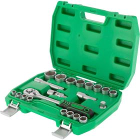 Набор инструментов INTERTOOL 21ед., 1/2"", Cr-V ET-6021SP (артикул 16831843) – фото 1