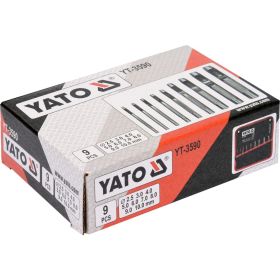 Набор пробойников YATO 9 предметов YT-3590 (артикул 15744412) – фото 3