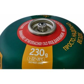 Газовый баллон TOURIST STANDARD резьбовой TBR-230 (артикул 15640172) – фото 3