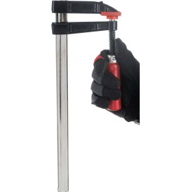 Струбцина INTERTOOL тип ""F"" 300*80мм, DIN 5117 HT-6003 (артикул 19998556) – фото 2