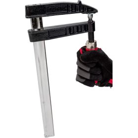 Струбцина INTERTOOL тип ""F"" 300*120мм, DIN 5117 HT-6004 (артикул 19998730) – фото 3