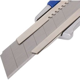 Универсальный мощный нож BRAUBERG Professional ширина 25 мм, металлический корпус 237448 (артикул 16742556) – фото 9