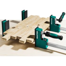 Корпусная струбцина KRAFTOOL EK-600/95 мм, с постоянно параллельными губками 3224-6 (артикул 16195774) – фото 4