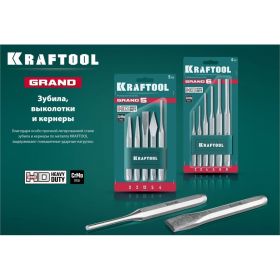 Слесарное зубило по металлу KRAFTOOL Grand 16x180 мм 2103-16 (артикул 20770527) – фото 3
