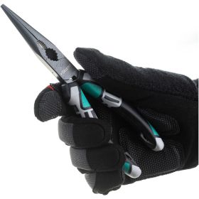 Длинногубцы Sturm 1020-13-3-200 200мм, CrV, тефлоновое покрытие, TPE рукоятки (артикул 18318523) – фото 2