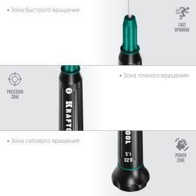 Набор отверток для точных работ 12 шт., KRAFTOOL Precision 12 25689 (артикул 20770263) – фото 10
