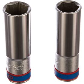 Динамометрический ключ для левой и правой резьбы KING TONY P34462-1DG 1/2"", 40-200 Нм, футляр, в комплекте 2 торцевые головки (артикул 15537776) – фото 2