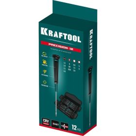 Набор отверток для точных работ 12 шт., KRAFTOOL Precision 12 25689 (артикул 20770263) – фото 5