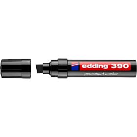 Edding Перманентный маркер, клиновидный наконечник, 4-12 мм Черный, E-390#1 (артикул 16267270) – фото 1