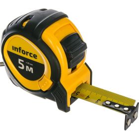 Рулетка с тройным стопом Inforce 5Х25 06-11-71 (артикул 15958897) – фото 1