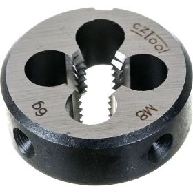 Резьбонарезной набор Bucovice Tools MINI-1, 9 предметов, плашки M3-M12, на блистере 330129 (артикул 15780170) – фото 5