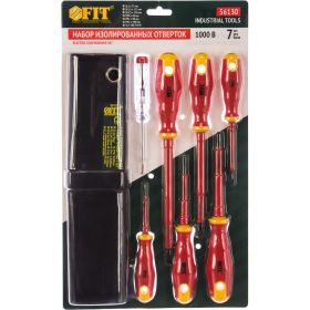 Набор изолированных отверток FIT 56130 (артикул 15098980) – фото 2