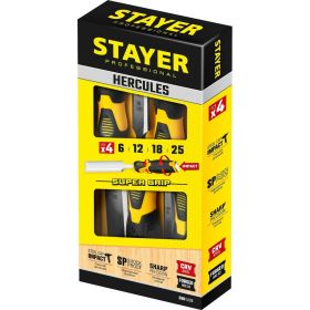 Набор стамесок-долот STAYER Hercules 4 шт. 18205-H4 (артикул 20770851) – фото 2