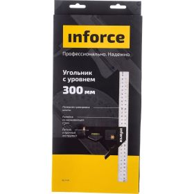 Угольник с уровнем 300 мм Inforce 06-11-67 (артикул 16033240) – фото 3