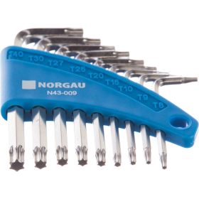 Набор ключей Torx NORGAU N43-009 061047809 (артикул 15640861) – фото 6