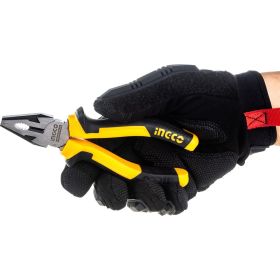 Комбинированные плоскогубцы INGCO 160мм INDUSTRIAL HCP28168 (артикул 16651123) – фото 5