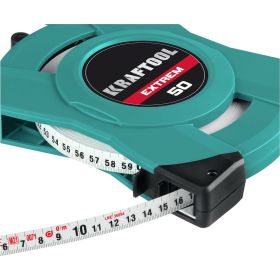 Геодезическая стальная мерная лента KRAFTOOL Extrem 50 м 34185-50 (артикул 20569174) – фото 9