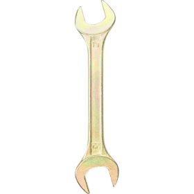 Гаечный рожковый ключ желтый цинк REXANT 19х22 мм 12-5831-2 (артикул 16077159) – фото 5