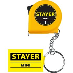 Рулетка-брелок STAYER Mini 1м / 6мм 34140-1_z02 (артикул 19673374) – фото 2