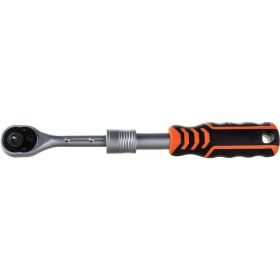 Телескопическая трещотка AV Steel 1/4 72 зубца 190-225мм AV-508670 (артикул 16045177) – фото 7