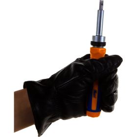 Реверсивная отвертка с битами и головками 45 предмета KT 700407 (артикул 15966219) – фото 5