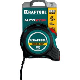 Рулетка с автостопом KRAFTOOL AutoStop 5 м 3412-5-19 (артикул 20210590) – фото 4
