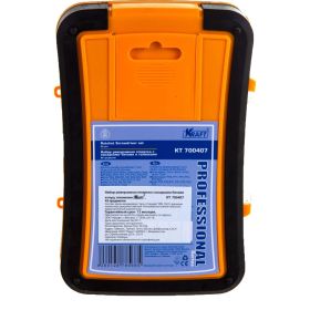 Реверсивная отвертка с битами и головками 45 предмета KT 700407 (артикул 15966219) – фото 3