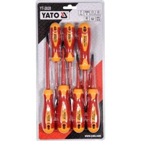 Набор диэлектрических отверток YATO 7 шт YT-2828 (артикул 15744146) – фото 4