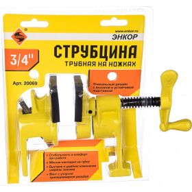 Струбцина 3/4 дюйма (трубная, на ножках) Энкор 20069 (артикул 15748697) – фото 2