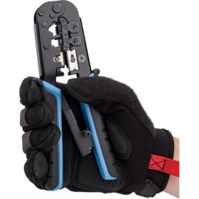 Обжимные клещи для обжима коннекторов 5bites RJ-45, RJ-12, 11 фиксатор и зачистка LY-T568R (артикул 18302845) – фото 2