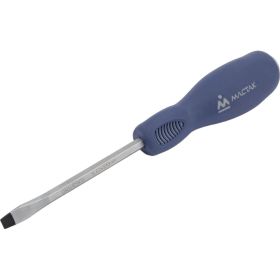 Силовая шлицевая отвертка (Slotted, 6.5 x100 мм, держатель) МАСТАК 040-65102H (артикул 15507207) – фото 1