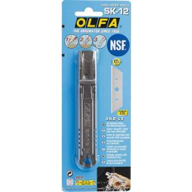Безопасный нож OLFA с трапециевидным лезвием OL-SK-12 (артикул 15595626) – фото 10
