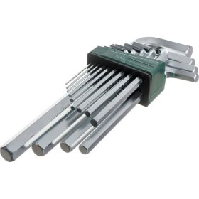 Набор ключей Г-образные 6-гранные длинные ROCKFORCE RF-5137L (артикул 15996084) – фото 4
