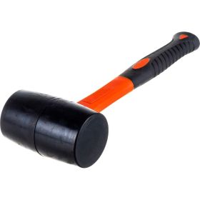 Киянка HARDEN резиновая, черная, фибергласовая ручка, 500 гр. 590415 (артикул 16228898) – фото 4