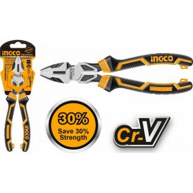 Комбинированные плоскогубцы INGCO 240мм INDUSTRIAL HHCP28240 (артикул 16651331) – фото 6