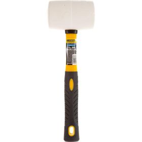 Резиновая белая киянка с фибергласовой ручкой 680г STAYER PROFI 20533-680 (артикул 15595620) – фото 2