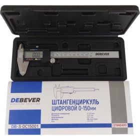 Цифровой штангенциркуль DeBever 0-150 мм, 0.01 мм DB-S-DC15001 (артикул 21146476) – фото 3